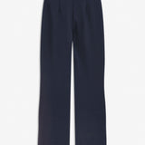 Nice pants with flared legs and front pockets. The stretchy material and elastic waist creates the perfect fit. Tanny Flare Pants in Navy sky is a must-have style in your wardrobe.&nbsp;