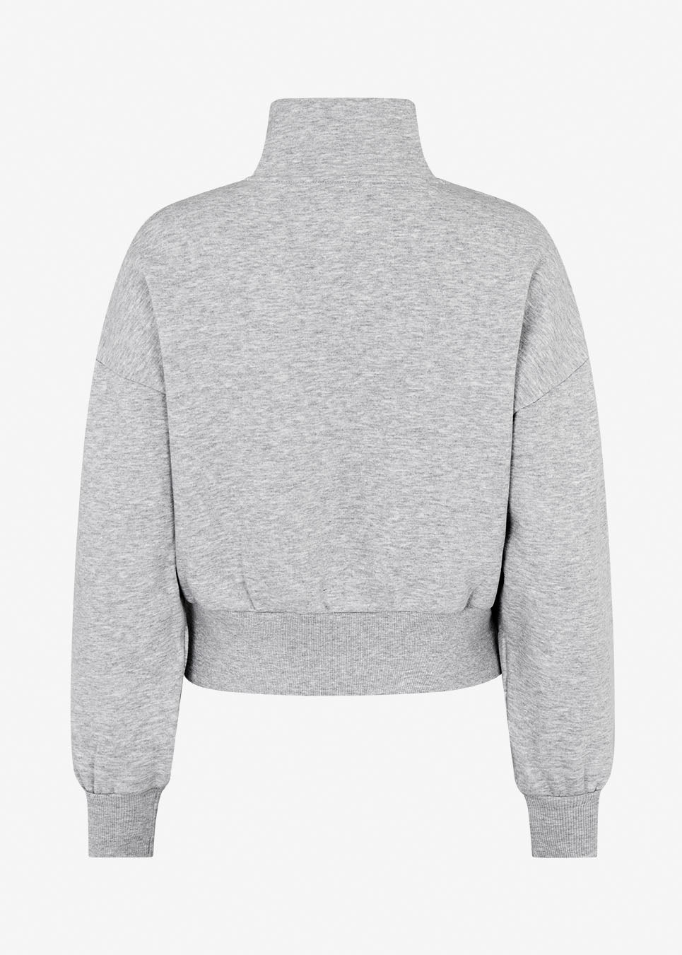Tiamd 2way zip cardigan is designed with a high collar, a two-way zipper, and a relaxed silhouette for a cool and effortless look. A comfortable wardrobe favourite that can easily be styled for both everyday wear and matching co-ord sets.