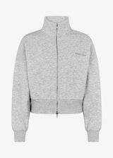 Tiamd 2way zip cardigan is designed with a high collar, a two-way zipper, and a relaxed silhouette for a cool and effortless look. A comfortable wardrobe favourite that can easily be styled for both everyday wear and matching co-ord sets.