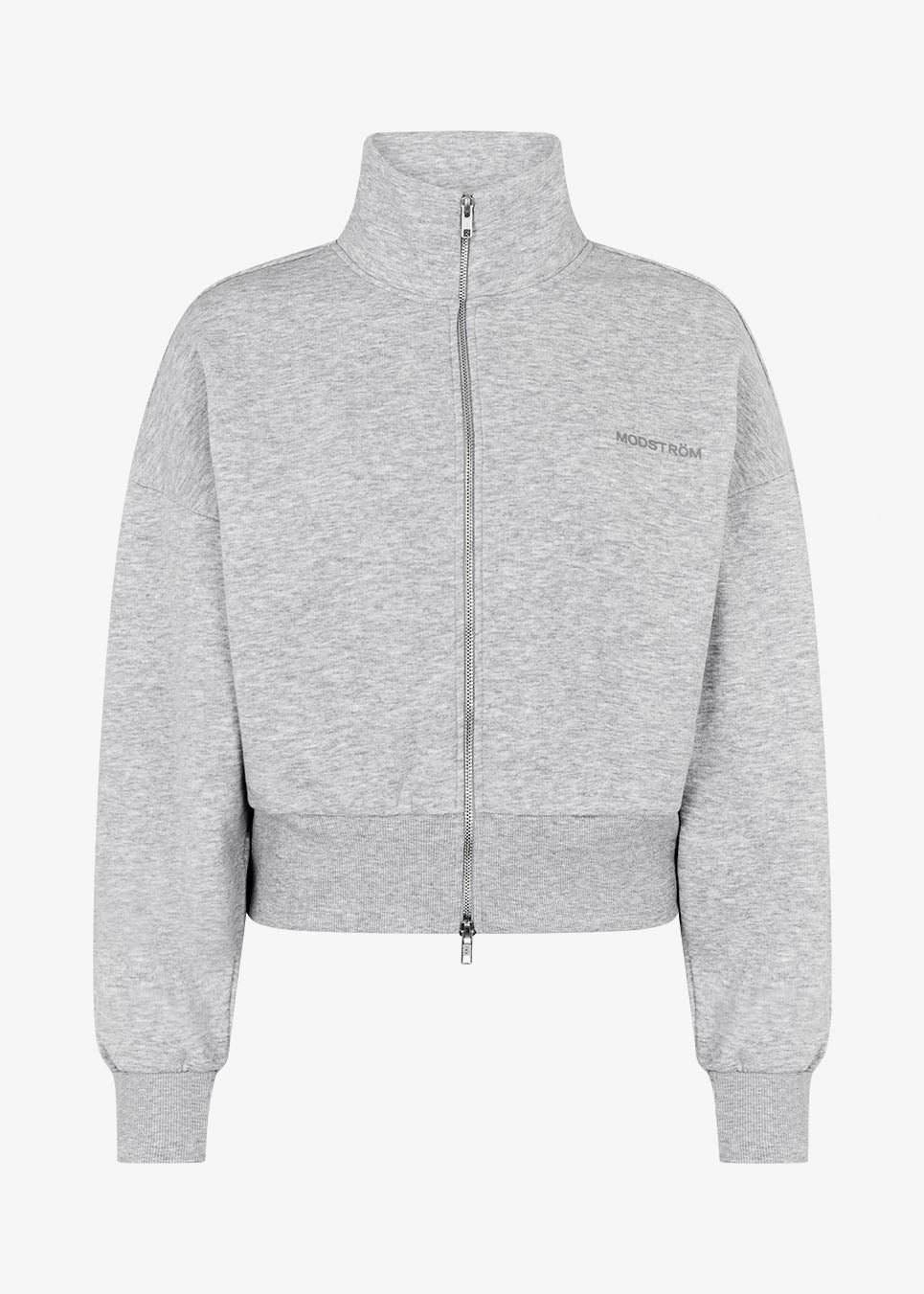Tiamd 2way zip cardigan is designed with a high collar, a two-way zipper, and a relaxed silhouette for a cool and effortless look. A comfortable wardrobe favourite that can easily be styled for both everyday wear and matching co-ord sets.