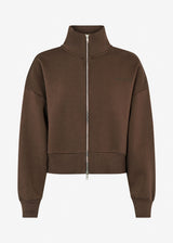 Tiamd 2way zip cardigan is designed with a high collar, a two-way zipper, and a relaxed silhouette for a cool and effortless look. A comfortable wardrobe favourite that can easily be styled for both everyday wear and matching co-ord sets.