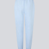 Sweatpants in light blue/baby blue with logo in a cotton mixture. TiaMD pants has sidepockets, tieband and an elastic in the bottom and waist.&nbsp;