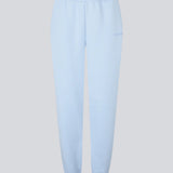 Sweatpants in light blue/baby blue with logo in a cotton mixture. TiaMD pants has sidepockets, tieband and an elastic in the bottom and waist.&nbsp;