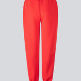 Sweatpants in bright red with logo in a cotton mixture. TiaMD pants have sidepockets, tieband, and an elastic in the bottom and waist.&nbsp;