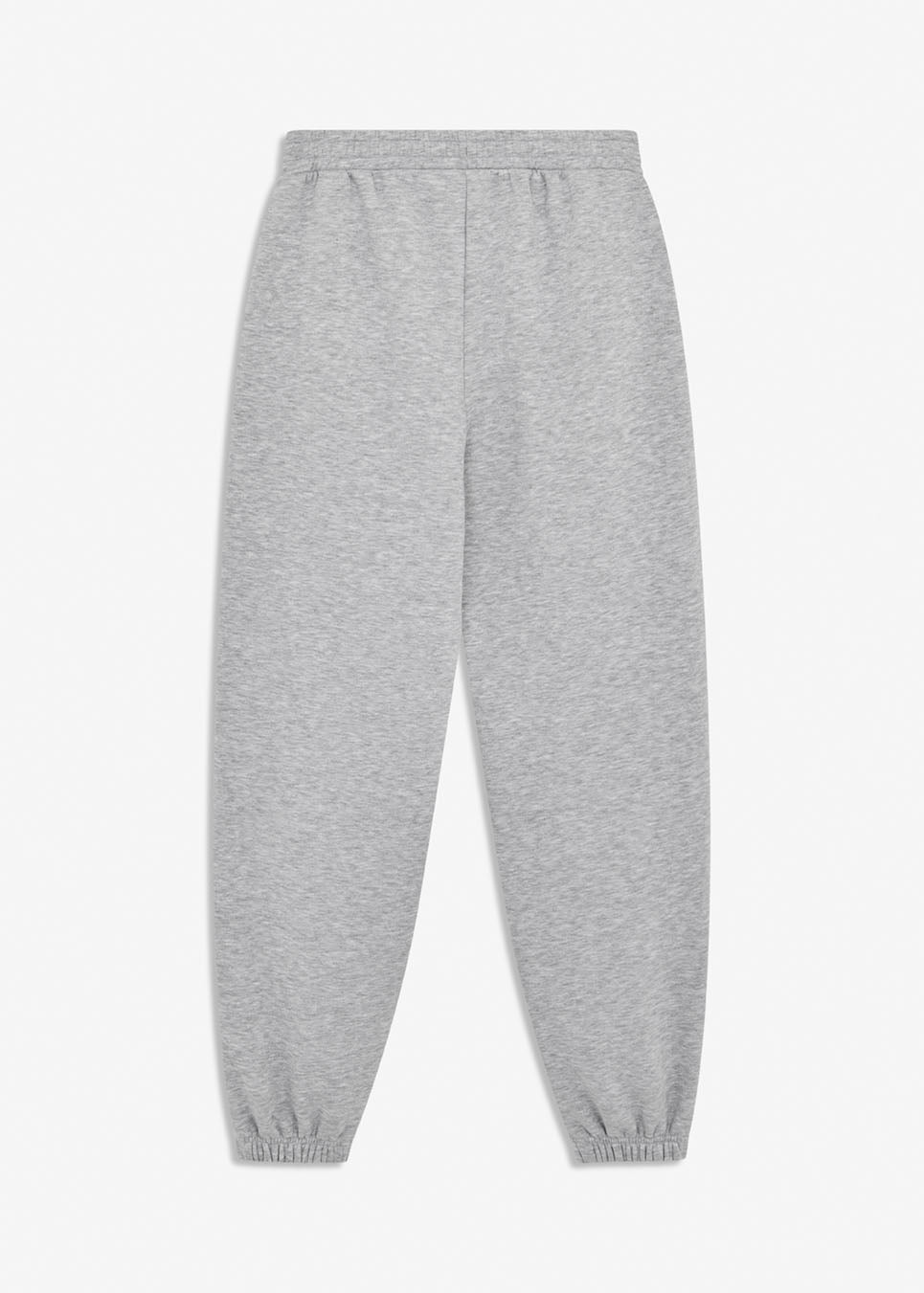 Sweatpants in grey with logo in a cotton mixture. TiaMD pants have side pockets, tieband and elastic in the bottom and waist. The model is 175 cm and wears a size S/36.