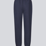 Sweatpants in navy blue with logo in a cotton mixture. TiaMD pants have side pockets, a tieband and an elastic in the bottom and waist.