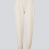 Sweatpants with logo in a cotton mixture. TiaMD pants has sidepockets, tieband and an elastic in the bottom and waist. 