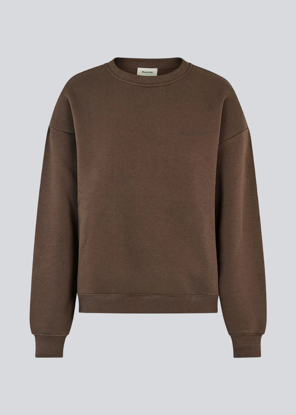 Sweatshirt with logo made in a cotton mixture. TiaMD sweat has a round neckline and ribbing at the sleeves and bottom.