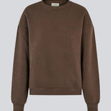 Sweatshirt with logo made in a cotton mixture. TiaMD sweat has a round neckline and ribbing at the sleeves and bottom.