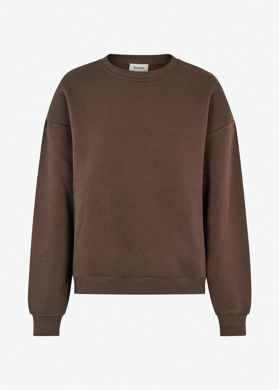 Sweatshirt with logo made in a cotton mixture. TiaMD sweat has a round neckline and ribbing at the sleeves and bottom.