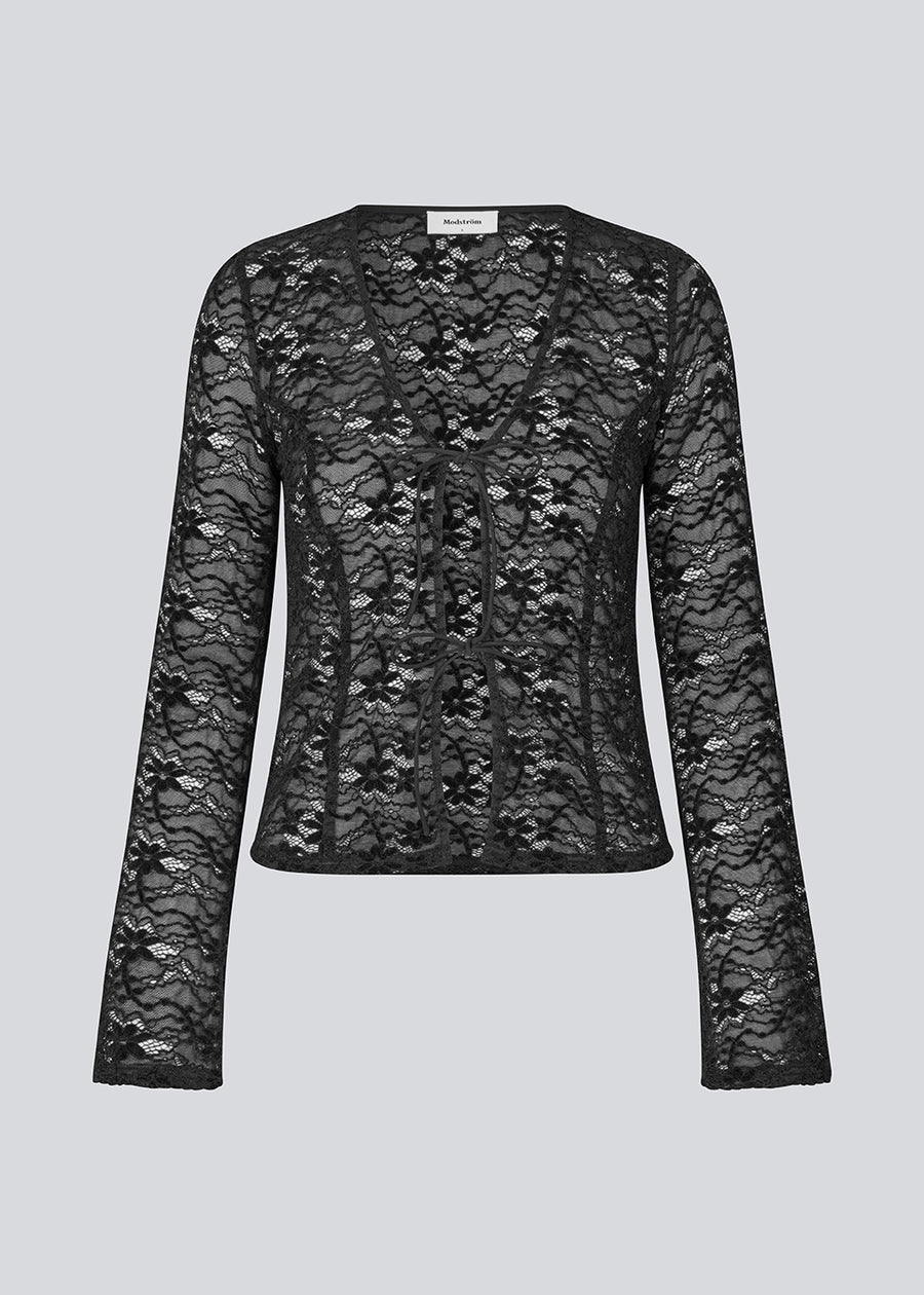 Buy TildeMD ls lace top - Soft White – Modström COM