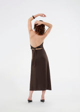 Timmiemd dress - Seal Brown