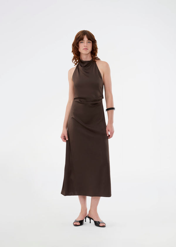 Timmiemd dress - Seal Brown