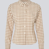 Classic fitted shirt in a cottonmix. TottiMD check shirt has a buttonclosure in front, shirt collar and cuff with buttonsclosure.

