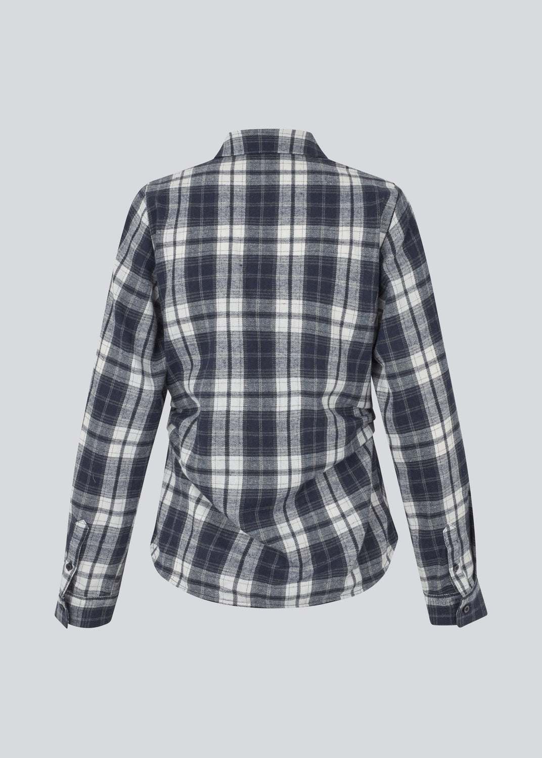 Fitted shirt in flannel. TappoMD shirt has a button closure in front and a manchet with button closure.&nbsp;