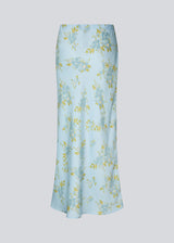 Elegant maxi skirt in blue with a romantic floral print. The UttaMD Print Skirt is made from 100% recycled polyester and features a flattering cut that drapes beautifully, creating a feminine look. The model is 175 cm and wears a size S/36.

Material:
100% Recycled Polyester