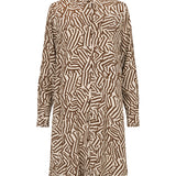 Modström Preloved Nation print dress - Graphic Grid