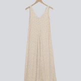 Modström Preloved RufusMD long print dress - Mini Topaz