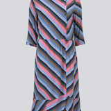 Modström Preloved Rylan print dress - Flash Stripe