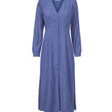 Modström Preloved Angelina dress - Blue Horizon