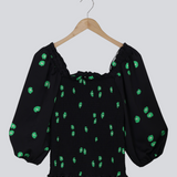 Modström Preloved TappieMD print top - Green Daisy