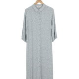 Modström Preloved Teddy print dress - Sage bloom