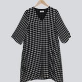 Modström Preloved Evita dress - Black Check