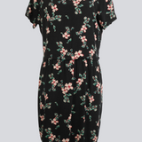 Modström Preloved Tassel print dress - Black bloom