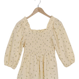 Modström Preloved Tinne print top - Lemon Bloom