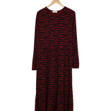 Modström Preloved Sitter print dress - Zebra Lines
