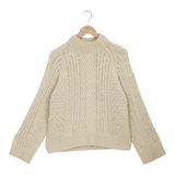 Modström Preloved Minnie t-neck - Off White