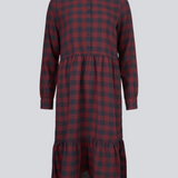 Modström Preloved Sedina dress - Red Check