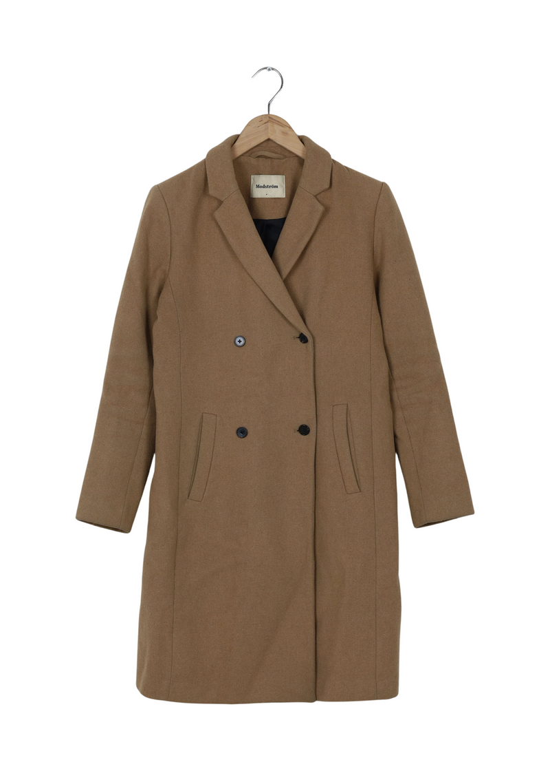 Modström Preloved Odelia coat - Brown Sugar