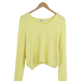 Modström Preloved CammyMD v-neck - Yellow Pear