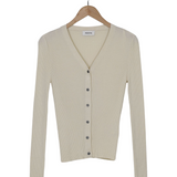 Modström Preloved Joel cardigan - Cream Milk