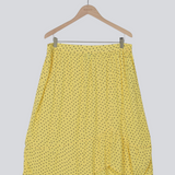 Modström Preloved Tivoli Print Skirt - Yellow