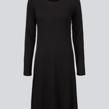 Modström Preloved Krown flare dress - Black