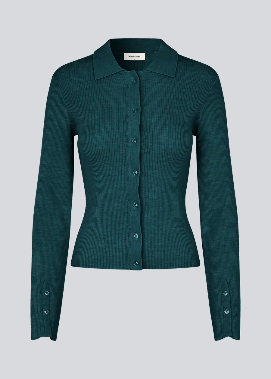 Buy HirokiMD cardigan - Grey Melange – Modström COM