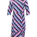 Modström Preloved Rylan print dress - Flash Stripe