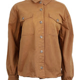 Modström Preloved Catalina shirt - Brown Oak