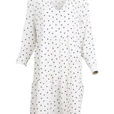 Modström Preloved Richie print dress - Off White Dot