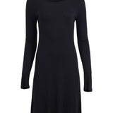 Modström Preloved Krown flare dress - Black
