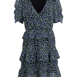 Modström Preloved Earl print dress - Blue Mini Floral