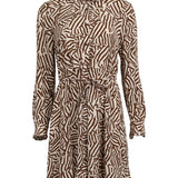 Modström Preloved Nation print dress - Graphic Grid