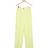 Modström Preloved Gale pants - Yellow Pear