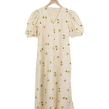 Modström Preloved TomosMD print dress - Summer Sand Daisy