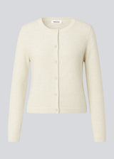 Fitted cardigan in soft knit. The TreeMD cardigan features a high collar and a front zipper – simple, functional, and easy to wear.

