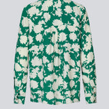 Casual shirt in woven EcoVero viscose quality with floral print. AllisonMD print shirt has a collar and button closure at front. Complete the look with the matching pants.