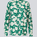 Casual shirt in woven EcoVero viscose quality with floral print. AllisonMD print shirt has a collar and button closure at front. Complete the look with the matching pants.