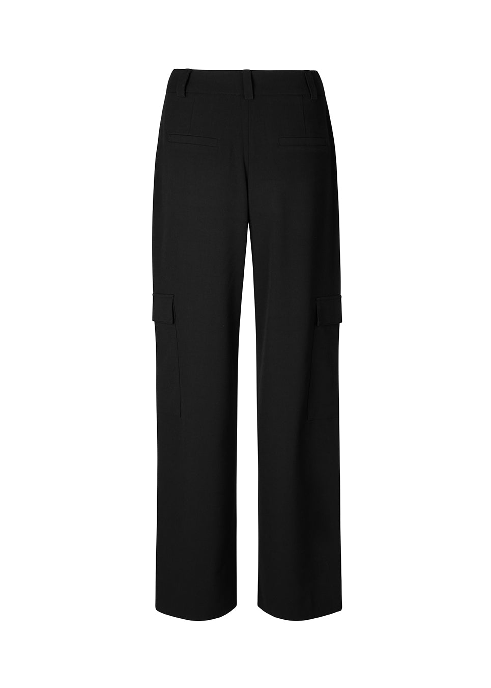 Beautiful wide pants with a casual fit. The AnkerMD Pocket pant has a zipper and button closure with pleat details and big utility pocket in the legs